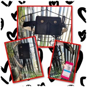 Vince Camuto Double Pocket Belt Bag